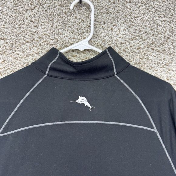 South Carolina Gamecocks Sweatshirt Mens XXL Black 1/4 Zip Pullover Tommy Bahama - Picture 13 of 16